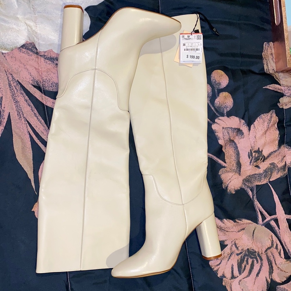Zara Leather Boots
